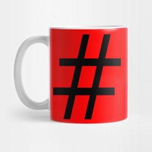 # Hashtag Mug